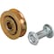 Prime-Line Steel Ball Bearing Roller Replacement, 1 in. Diameter, Bolt and Nuts (1 Pair) D 1500 - alternate 1